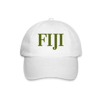 Fidji - Fidji - Îles - Pacifique - Mers du Sud - Casquette classique - blanc/blanc - Devant