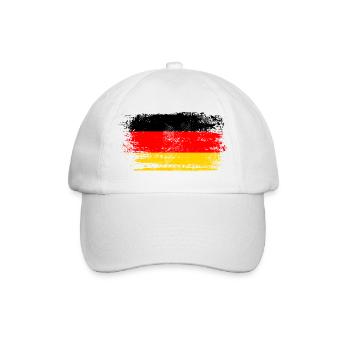 Germany - Eagle Coat of Arms Respect Gift - Baseball Cap - white/white - Front