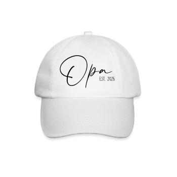Papy Est 2026 - Casquette classique - blanc/blanc - Devant