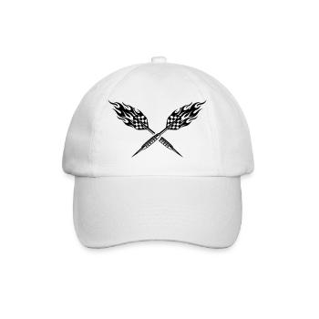 Dart Flame Darts Symbol - Baseball Cap - white/white - Front
