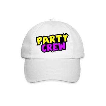 Équipe de fête - Casquette classique - blanc/blanc - Devant