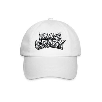 La folie - Tendance du mot jeunesse - Casquette classique - blanc/blanc - Devant