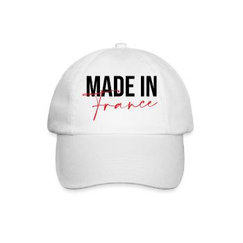 Made in France - Baseball Cap - white/white - Front