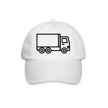 truck - Baseball Cap - white/white - Front