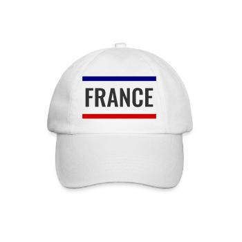 Entre les lignes - France - Casquette classique - blanc/blanc - Devant