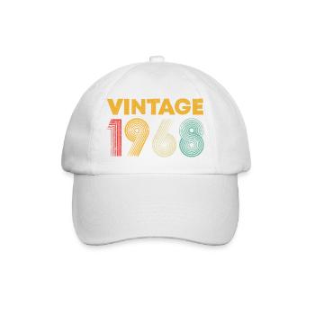 Logo graphique vintage 1988 - Casquette classique - blanc/blanc - Devant
