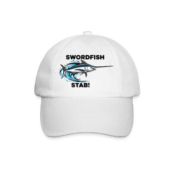 Espadon Stab Épée Mer Swordfish - Casquette classique - blanc/blanc - Devant