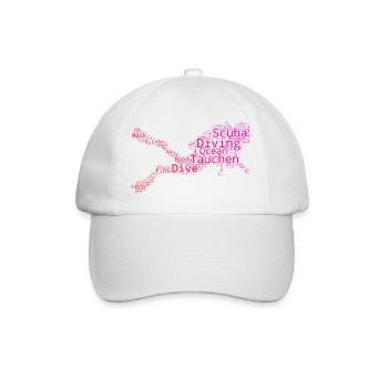 Idée cadeau pour un fan de plongée avec plongée sous-marine - Casquette classique - blanc/blanc - Devant