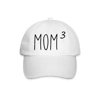 Le monde de maman - Casquette classique - blanc/blanc - Devant