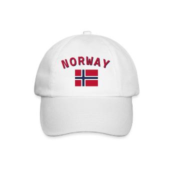 Norway - Baseball Cap - white/white - Front