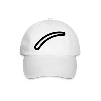 boomerang - Baseball Cap - white/white - Front