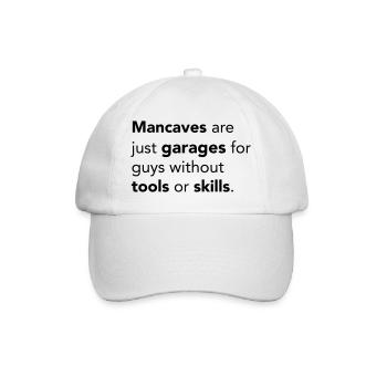Mancaves - Casquette classique - blanc/blanc - Devant