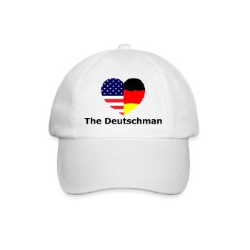 Heart Flag USADeutschland Fusion - Casquette classique - blanc/blanc - Devant
