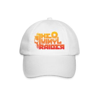 VinylRaider Merch - Baseball Cap - white/white - Front
