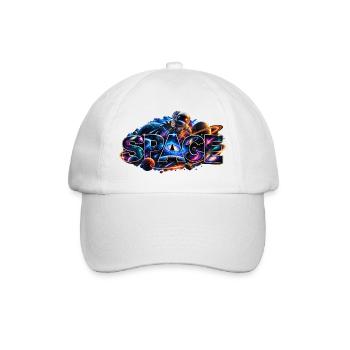 Astronaute d’aventure spatiale Cosmos - Casquette classique - blanc/blanc - Devant