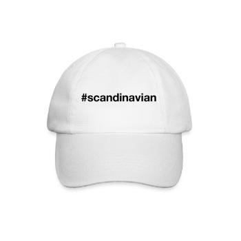SCANDINAVIE Hashtag Je suis scandinave - Casquette classique - blanc/blanc - Devant
