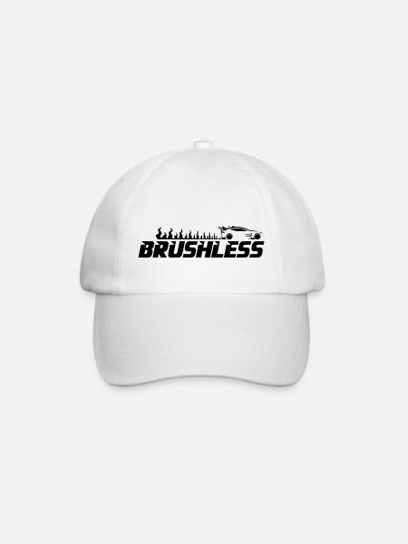 Lipo RC Car brushless télécommandé - Casquette classique - blanc/blanc