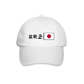 bonsai - Baseball Cap - white/white - Front