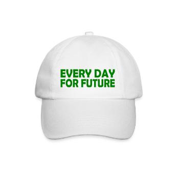 Every day for future - Casquette classique - blanc/blanc - Devant