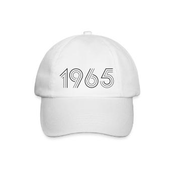 1965 - Baseball Cap - white/white - Front