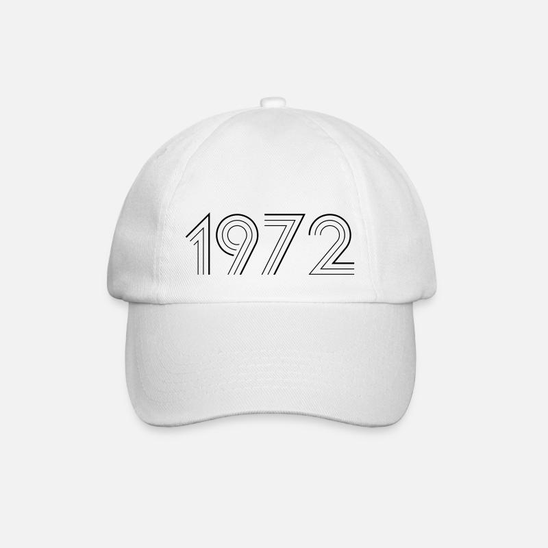 1972 - Casquette classique - blanc/blanc