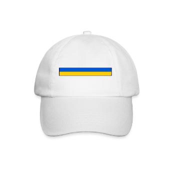 Ukraine - Baseball Cap - white/white - Front