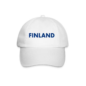 Finland - Baseball Cap - white/white - Front