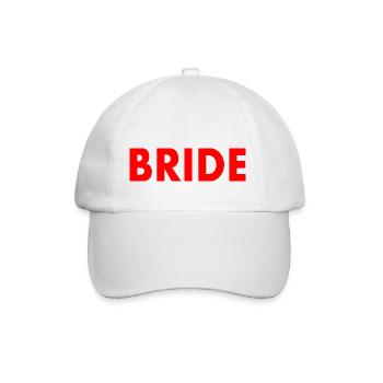 Bride - Baseballkappe - Weiß/Weiß - Vorne