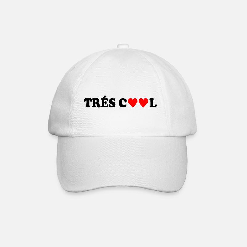 Tres cool - Baseballkappe - Weiß/Weiß