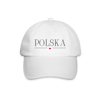 Poland - Baseball Cap - white/white - Front