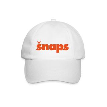 Šnaps - Baseballkappe - Weiß/Weiß - Vorne