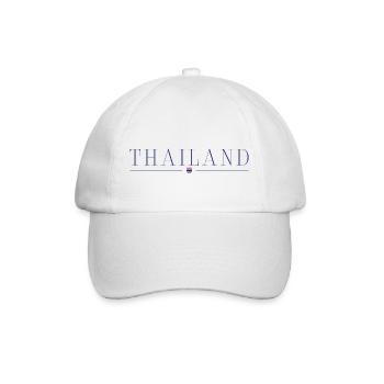 I love Thailand - Baseball Cap - white/white - Front