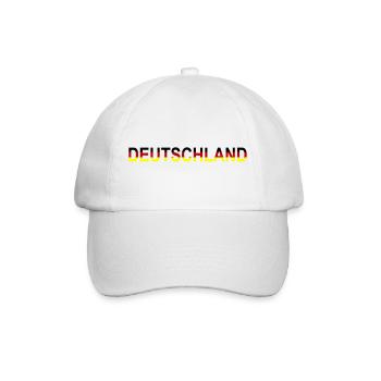 Germany Design - Baseball Cap - white/white - Front