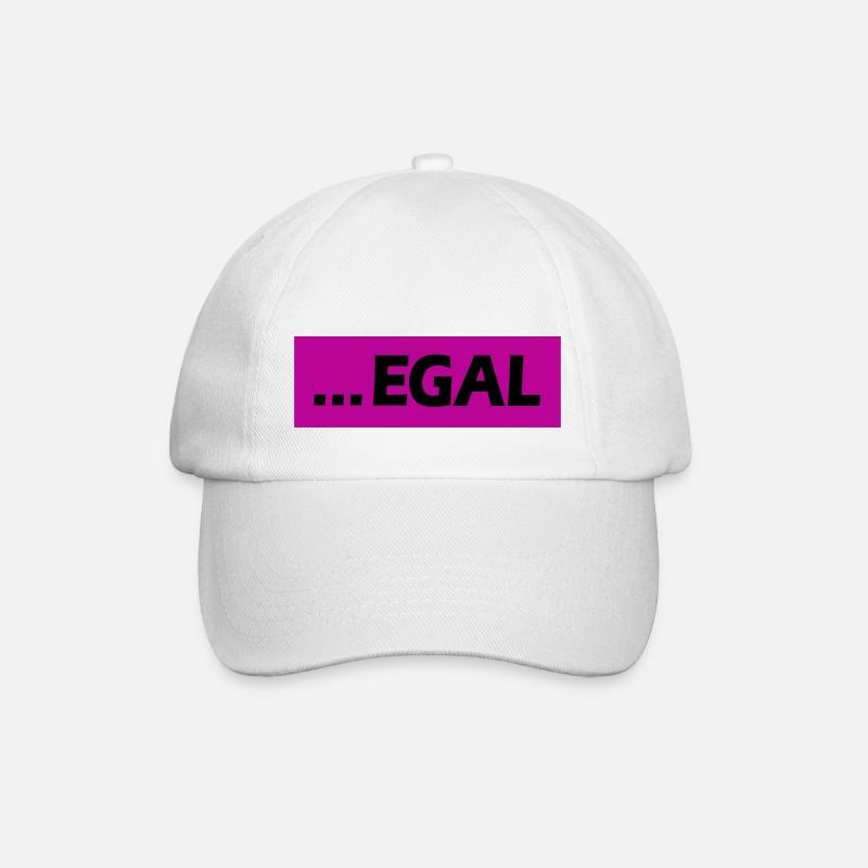... EGAL - Baseballkappe - Weiß/Weiß