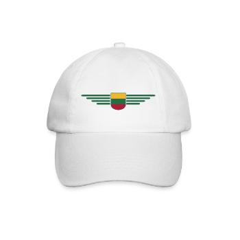 Lithuania T-Shirt – Pride and Style - Baseball Cap - white/white - Front