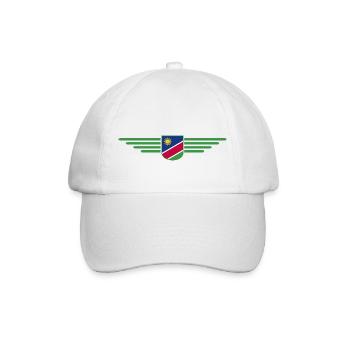 Namibia T-Shirt for Fans and Travelers - Baseball Cap - white/white - Front