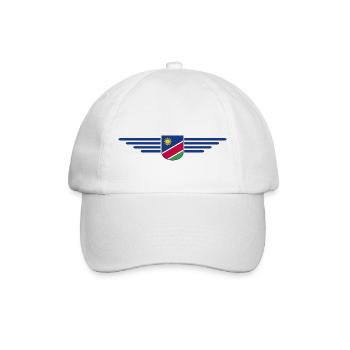 Namibia T-Shirt for Fans and Travelers - Baseball Cap - white/white - Front