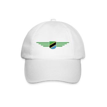 Tanzania T-Shirt for Real Fans - Baseball Cap - white/white - Front