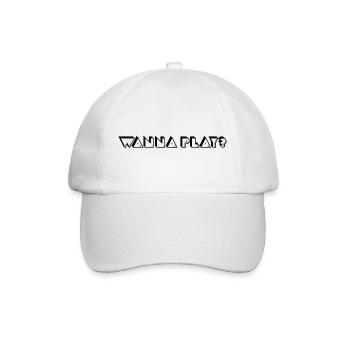 Wanna Play PM Black - Baseball Cap - white/white - Front