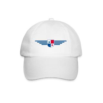Conception du t-shirt Panama - Casquette classique - blanc/blanc - Devant
