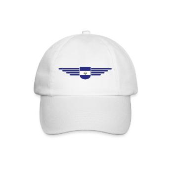 El Salvador T-Shirt Design - Casquette classique - blanc/blanc - Devant