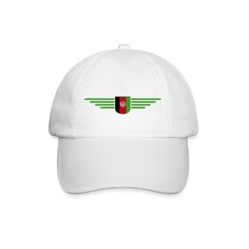 Afghanistan Design – Pride and Culture - Baseball Cap - white/white - Front