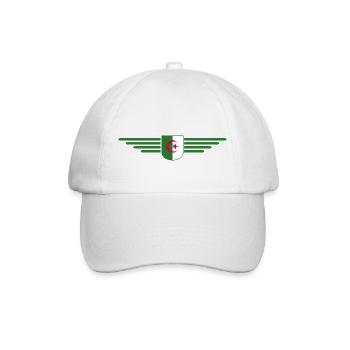 Algeria Design – Pride of North Africa - Baseball Cap - white/white - Front
