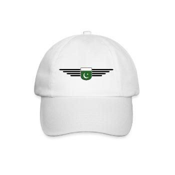 Pakistan Design – Proud of the homeland - Baseball Cap - white/white - Front