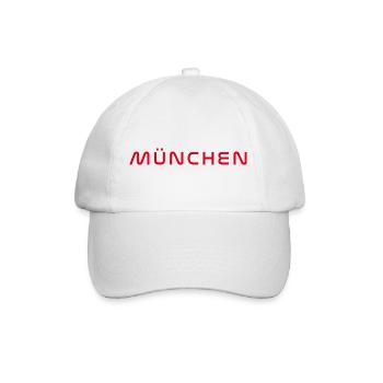 T-Shirt Munich – Joie de vivre bavaroise - Casquette classique - blanc/blanc - Devant