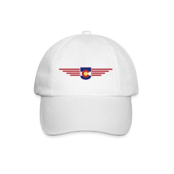Colorado Fan T-Shirt – Mountains & Adventure - Baseball Cap - white/white - Front