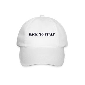 Italie Italien - Casquette classique - blanc/blanc - Devant