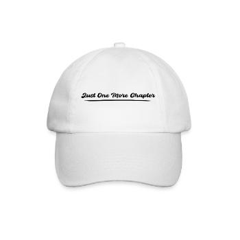 Ein weiteres Kapitel - Baseballkappe - Weiß/Weiß - Vorne