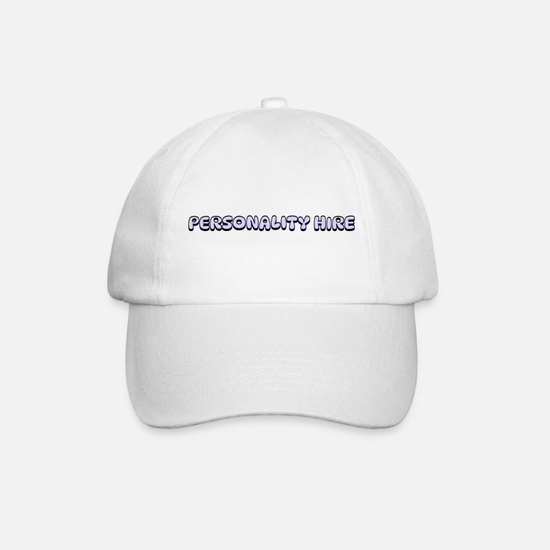 Embauche de personnalité - Casquette classique - blanc/blanc