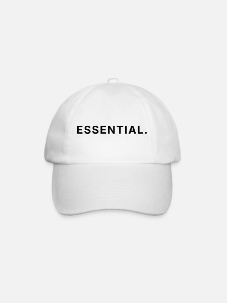 Style Minimaliste Essential - Casquette classique - blanc/blanc